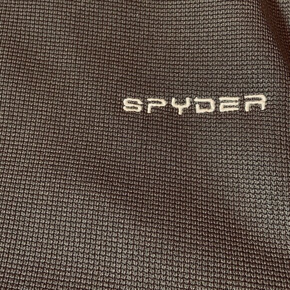 Spyder Mens Hydroweb Hybrid  Volcano Jacket Size XL Gray Red - Picture 4 of 11
